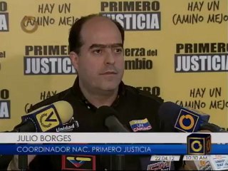 Julio Borges: Las misiones tienen que ser del pueblo, no de gobiernos de turno