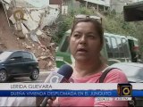 Habitantes del Junquito denuncian situación de riesgo en sus viviendas
