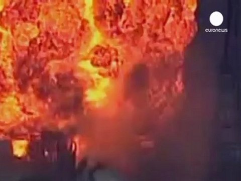 Blast at a Japanese factory causes extensive damage