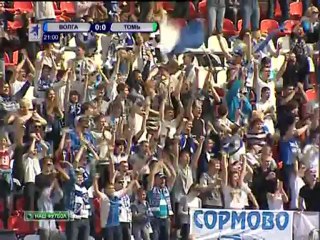 РФПЛ 2011/12. 40 тур. Волга - Томь 2-0 (1-0 Каряка)