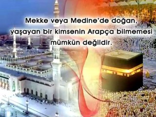 HZ. MEHDİ (AS) ARAPÇA BİLMEYECEK