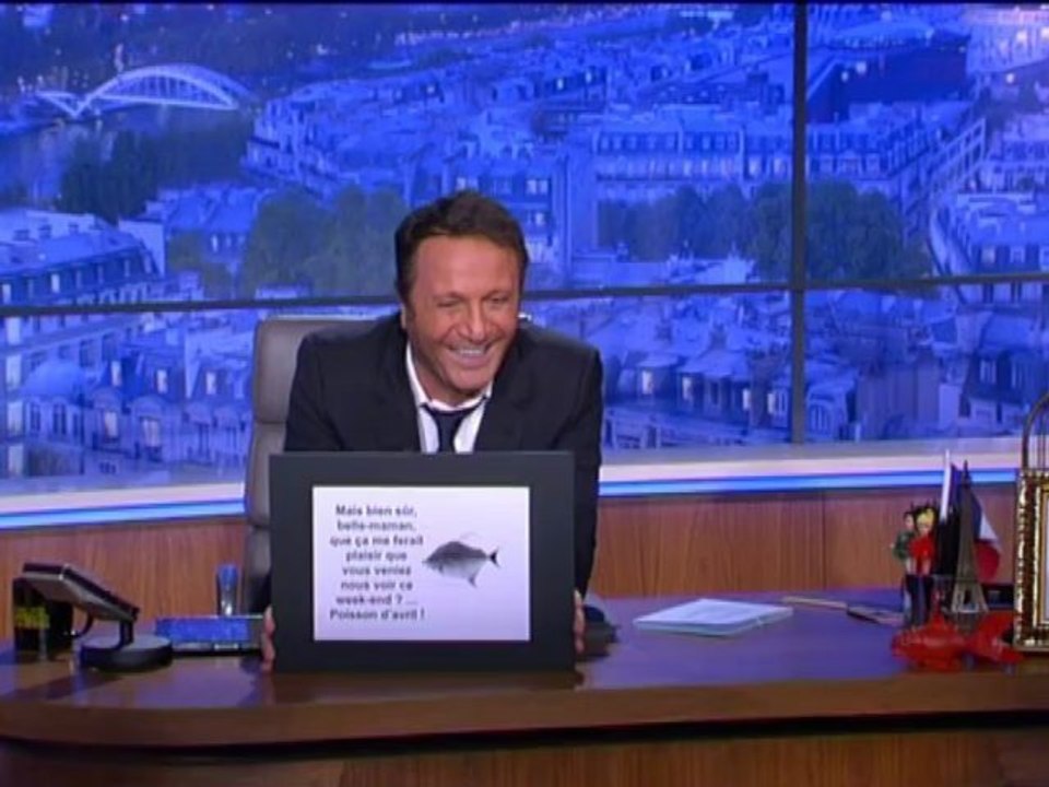 CE SOIR AVEC ARTHUR « TOP 10 des poissons d’avril les plus vaches»  émission 25 saison 2