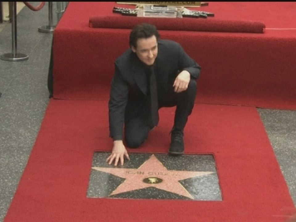 John Cusack gets star on Hollywood Walk of Fame