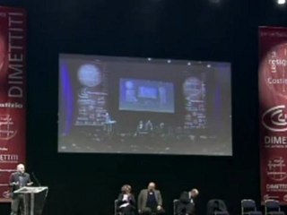 Milano - L'intervento di Roberto Saviano al Palasharp