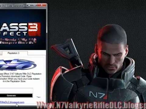 How to Unlock Mass Effect 3 N7 Valkyrie Rifle DLC Free (PS3,Xbox360)