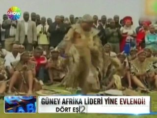 Güney Afrika lideri yine evlendi - 22 nisan 2012