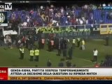 Ultras fermano Genoa-Siena. Ripresa dopo oltre 50