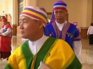 Myanmar oath row boycott