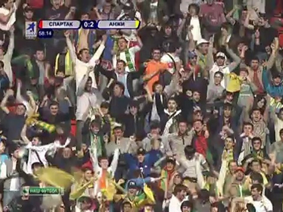 РФПЛ 2011/12. 40 тур. Спартак - Анжи 0-3 (0-2 Лахиялов)