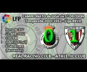 Jor.35: RRC Santander 0 - Athletic 1 (22/04/12)