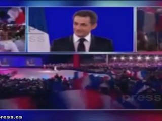 Hollande se impone a Sarkozy en la primera vuelta