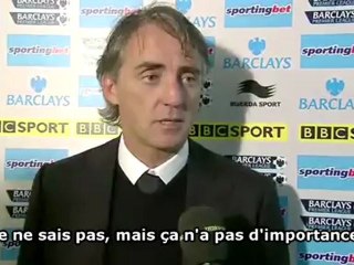 Download Video: Mancini met la pression sur Manchester United