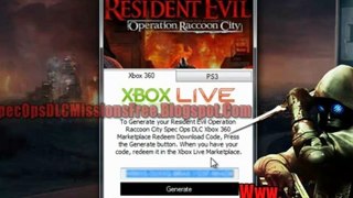 Resident Evil Operation Raccoon City Spec DLC Missions DLC Free Download