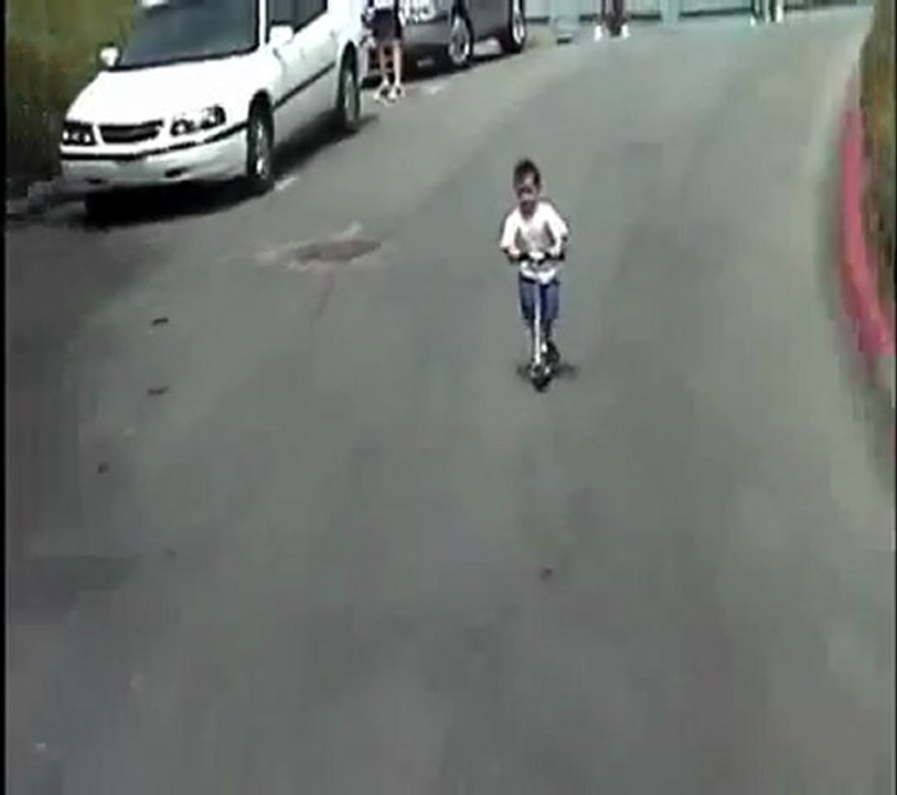 enfant faceplant