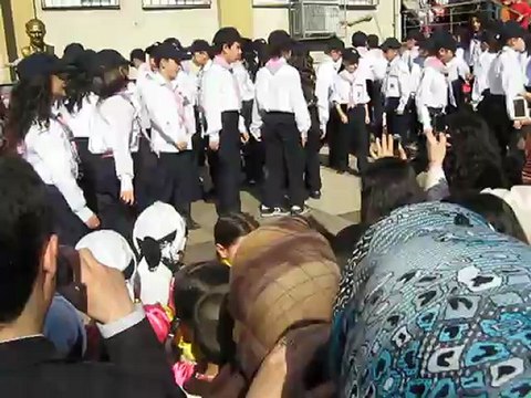 YENİBOSNA KULELİ İLKÖĞRETİM OKULU İZCİ GRUBU (23 NİSAN 2012 PAZARTESİ)