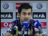 Gautam Gambhir Post match PC 23 April