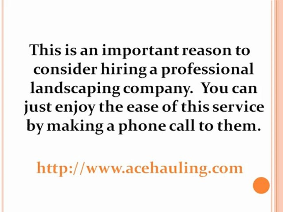 PROFESSIONAL LAND SCAPPING SERVICES