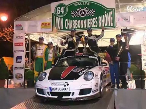 Romain Dumas et Stéphane Sarrazin au Lyon-Charbonnières