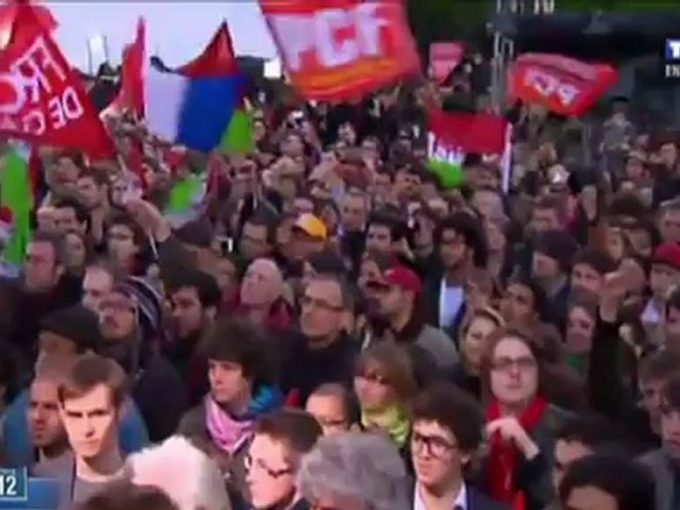 Mélenchon appelle à voter Hollande