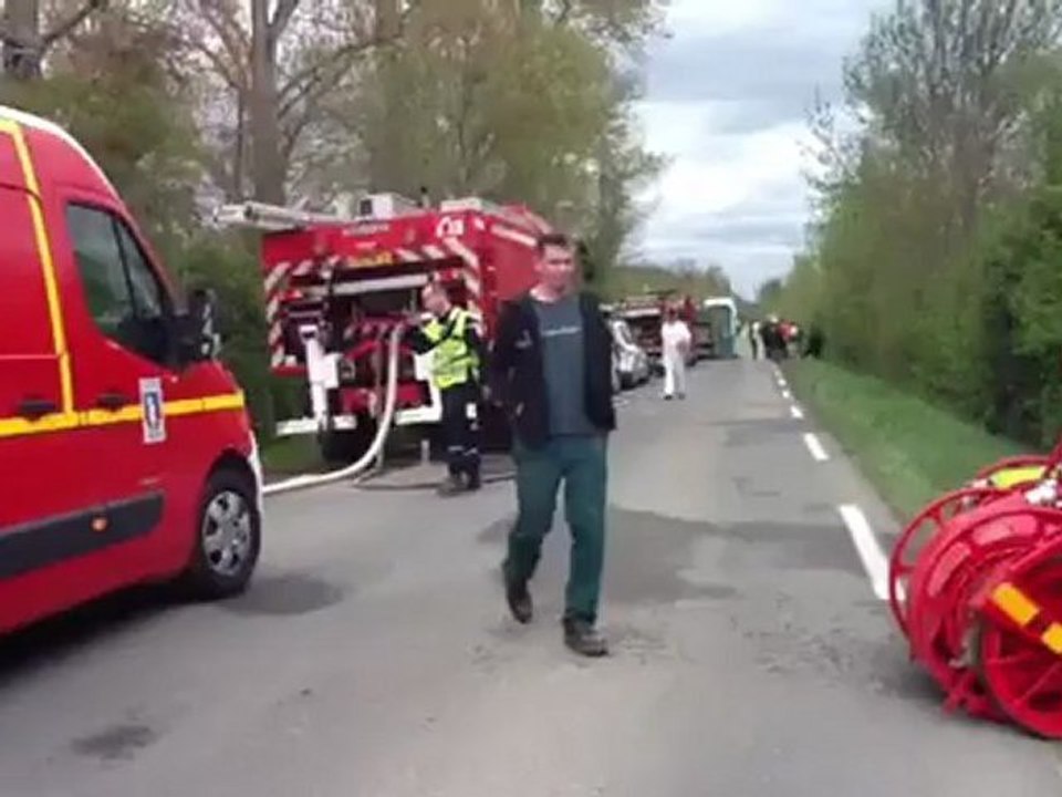 Mauvezin : grave accident, évacuation par hélicoptère