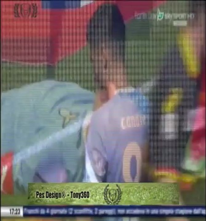 Lazio-Lecce 1-1 highlights 22-04-2012 BY Pes Design®