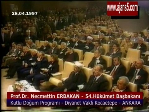 Milli görüş Lideri Prof. Dr. Merhum Necmettin Erbakan'ın kendi dilinden Hz. Peygamber (S.A.V)