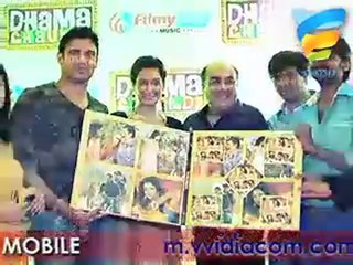 Wrestler Sangram & Payal @ the music launch.