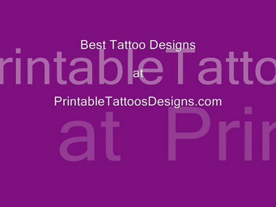ambigram tattoos