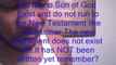Was There Even A Son God? (Old Testament)