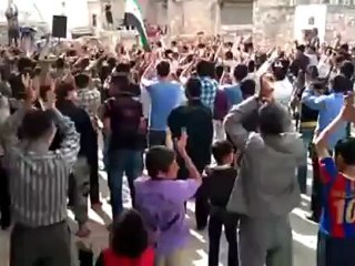 فري برس إدلب كفرر وما المحتلة صباحية قائدنا الى الابد محمد رسول الله  الاثنين   23  4  2012 Idlib
