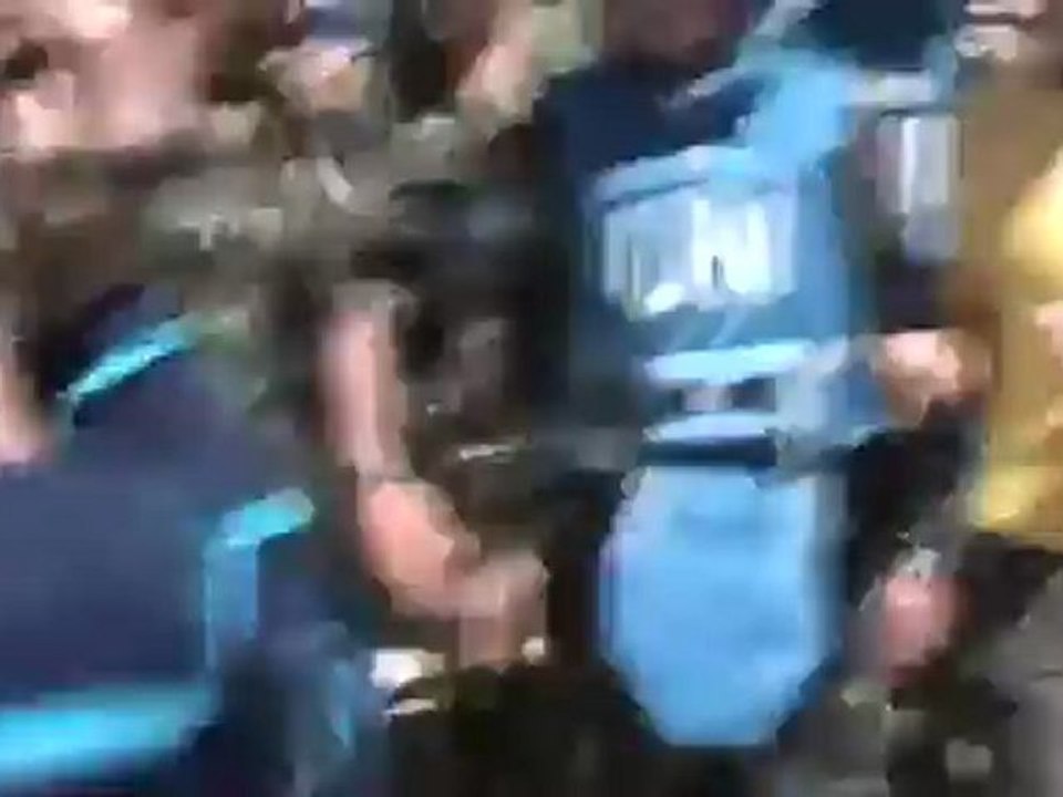 فري برس حمص الرستن لجنة المراقبين مع الجيش الحر22 4 2012 Homs Syria