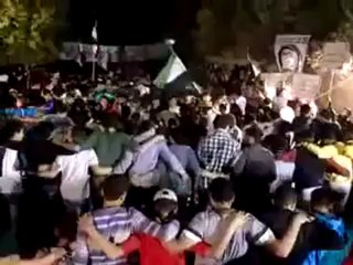 فري برس   مسائية درعا المحطة طريق السد 22 4 2012 ج3 Daraa Syria