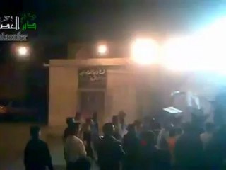 فري برس   ريف دمشق مسائية دير العصافير 22 4 2012 Damascus Syria