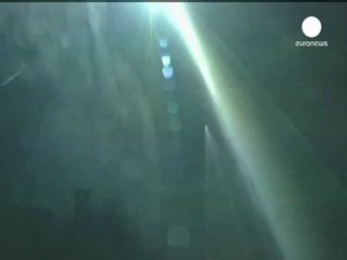 Anthony McCall's 'solid light' sculptures wow Berlin