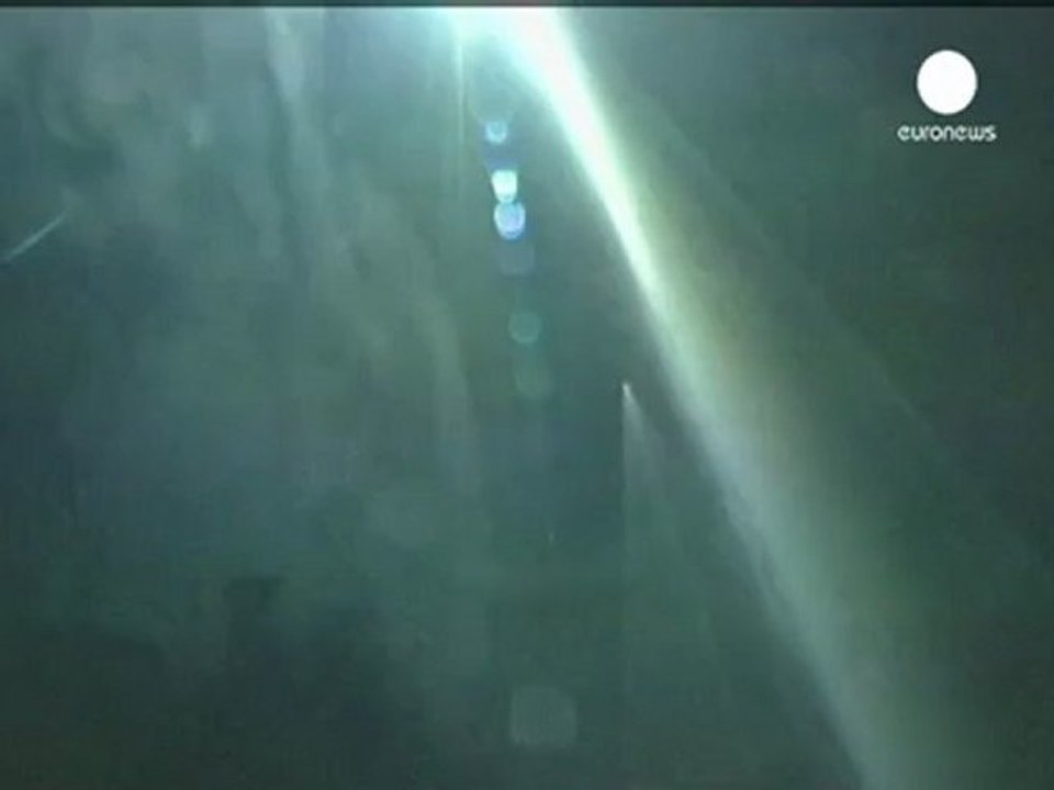 Anthony McCall's 'solid light' sculptures wow Berlin