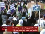 بروكسل تشهد مظاهرات للتنديد بالحرب على غزة