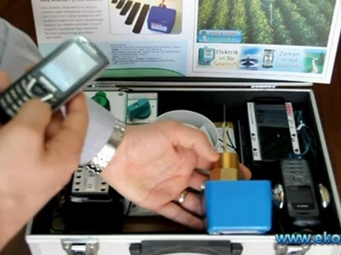 EKONT CSK 2014 Cep Telefonlu Sulama Sistemi Uzaktan Kumandasi Kurulum ve Kullanım Tanıtımı