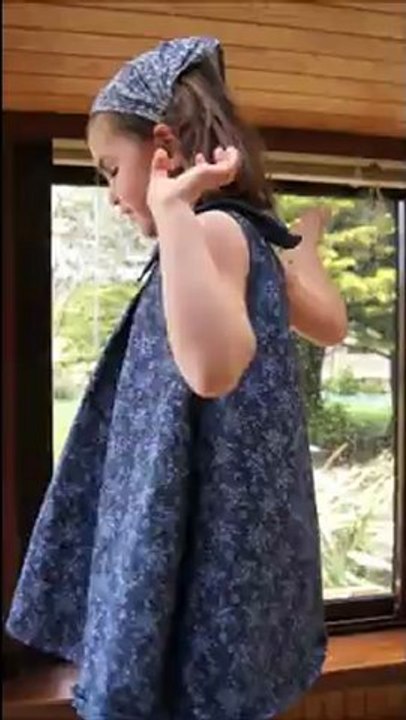 robe Alula Grains de couture en 6 ans