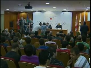 Cerezo, pillado por las cámaras