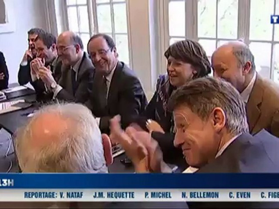 L'heure est au travail au QG du PS