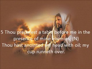 Psalms Chapter 23 תְּהִלִּים