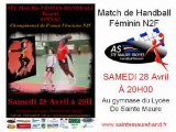 Clip Annonce : Match Sainte Maure-Troyes Handball (280412)