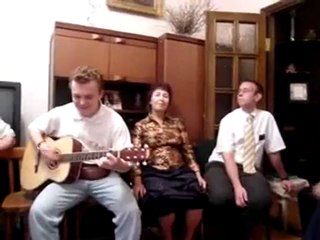 Dmitry Stepanov (acoustic guitar) & Karl White (vocals) - Knockin' on Heaven's Door (SD)