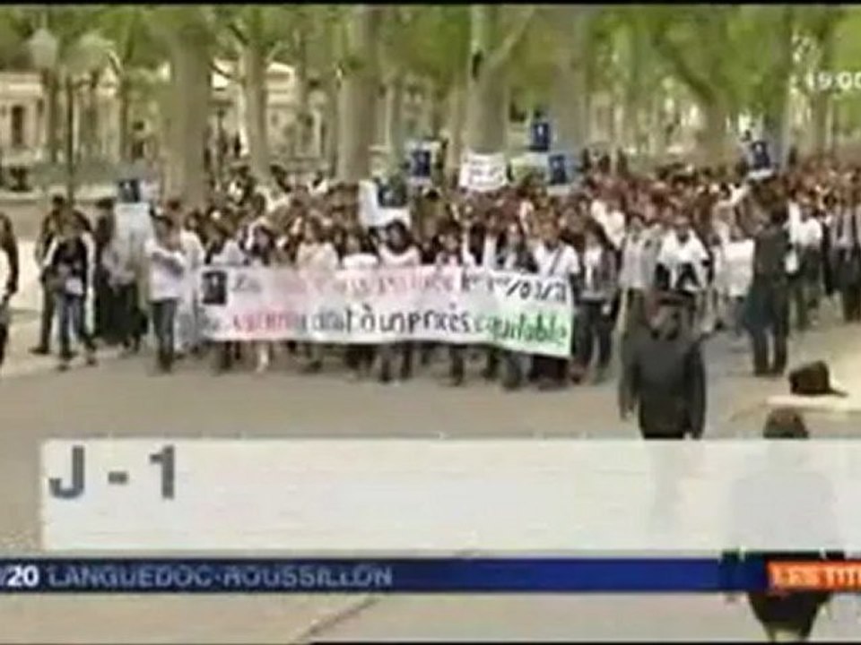 Extrait d'un reportage de FR3 Montpellier sur les machines à voter