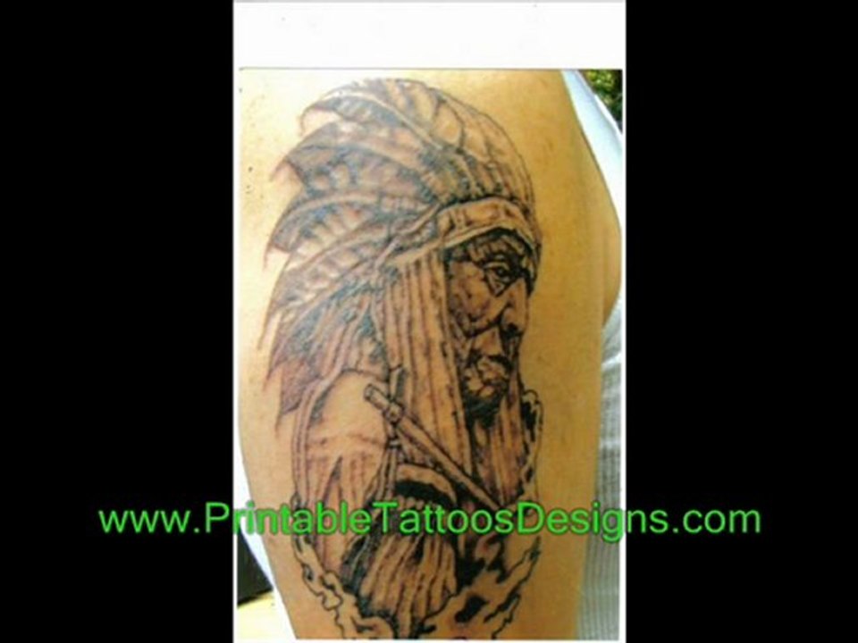 american indian tattoo designs