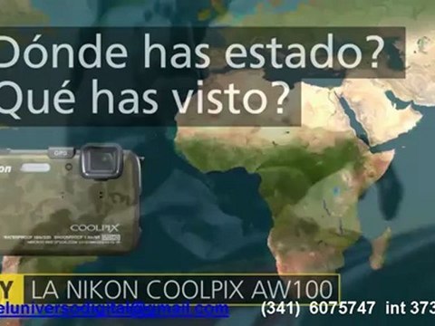 Camaras digitales Rosario,Nikon aw100,Nikon rosario,Nikon