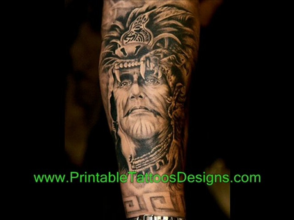 american native tribal tattoos