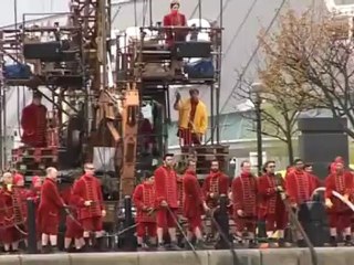 Sea Odyssey Liverpool: Uncle giant's first morning