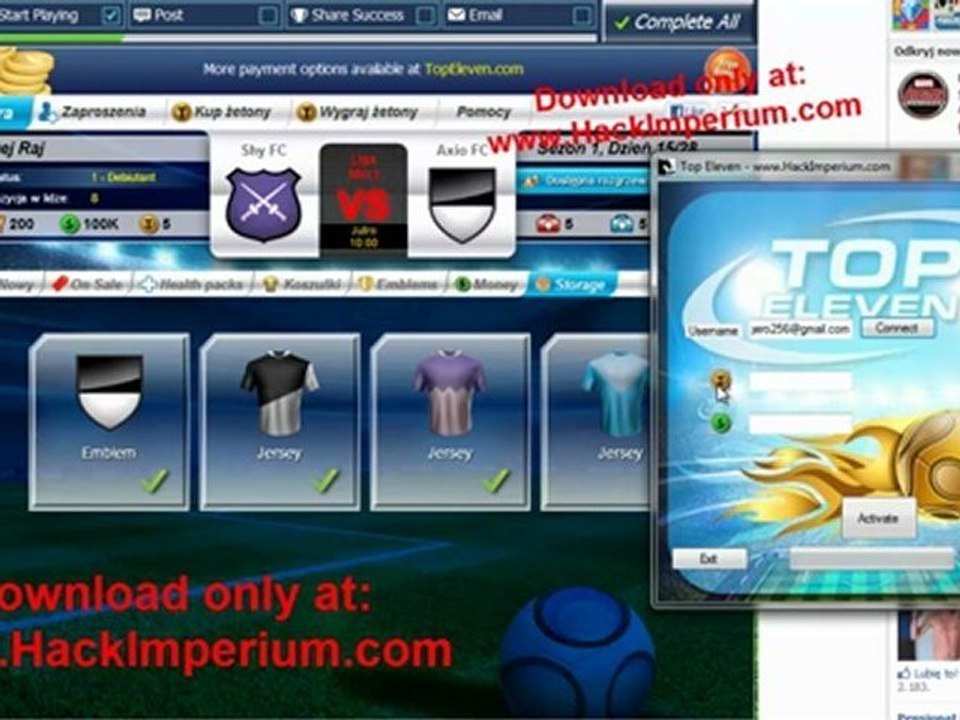 Top Eleven Hack download