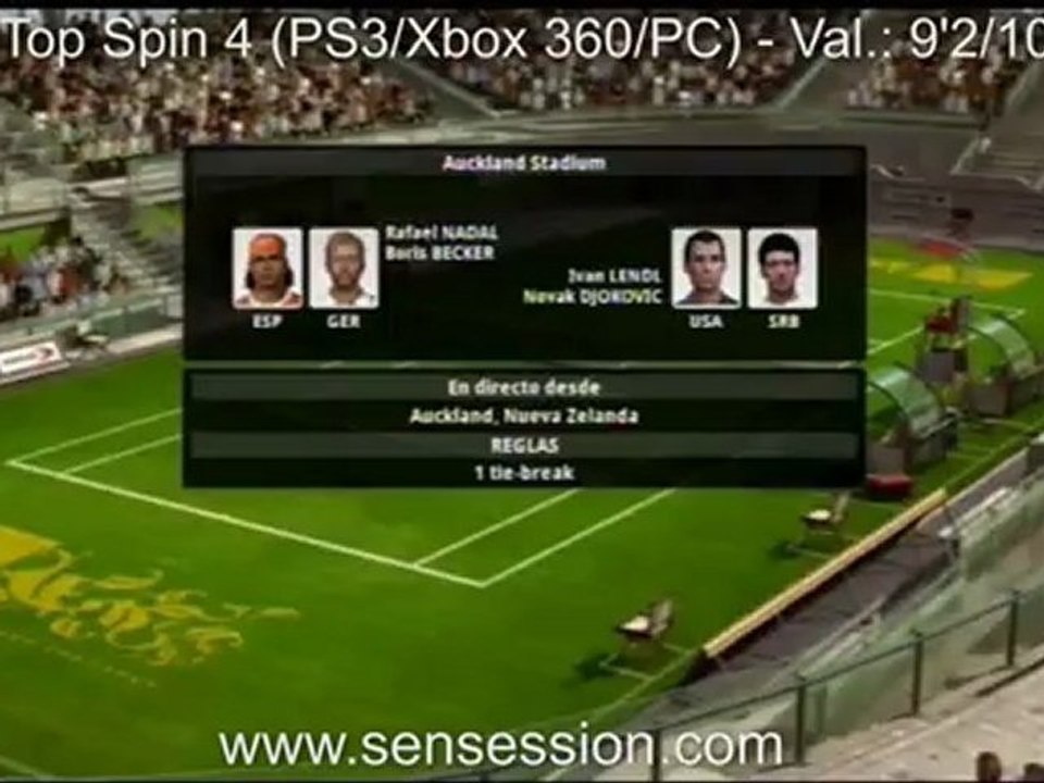 Top Spin 4 analisis review